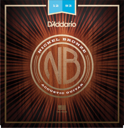 D'Addario Nickle Bronze Acoustic NB1253 Front